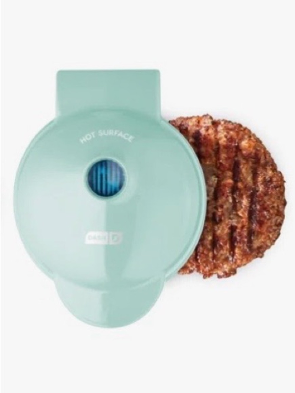 Compact Mint Green Burger Press - Brand: